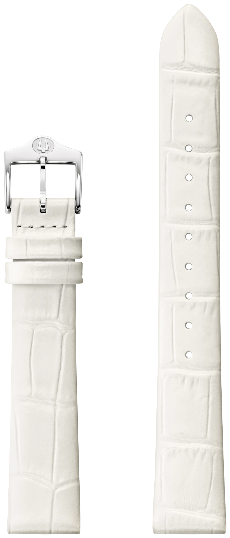 White Leather Strap image number 0