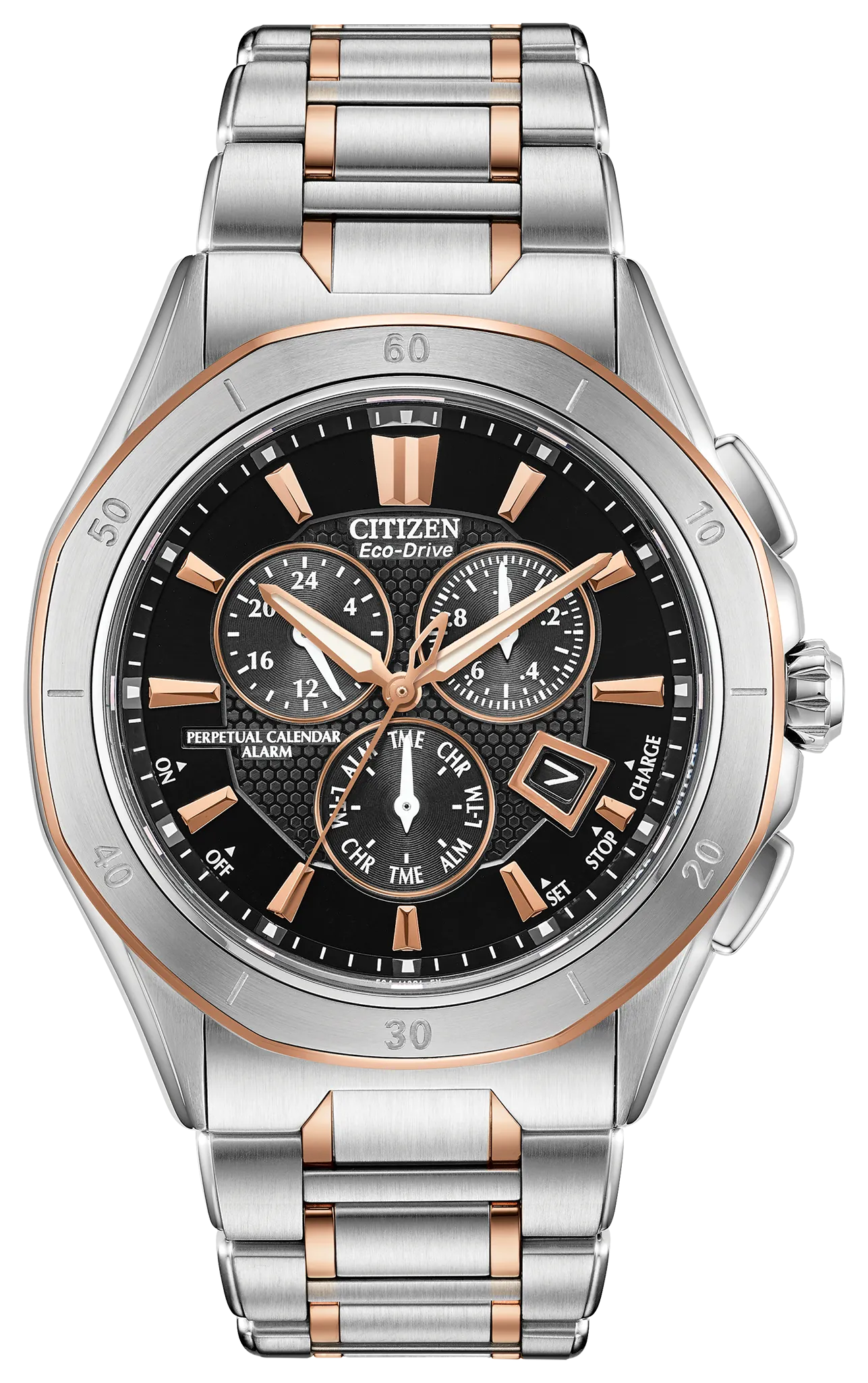 Octavia Black Dial Stainless Steel Bracelet BL5466-54E | CITIZEN