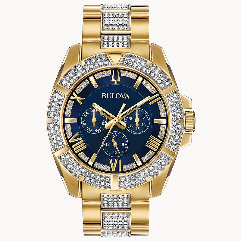 Bulova watch iced sales out