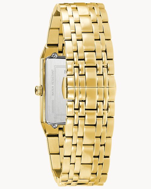 Bulova women's top gold watches