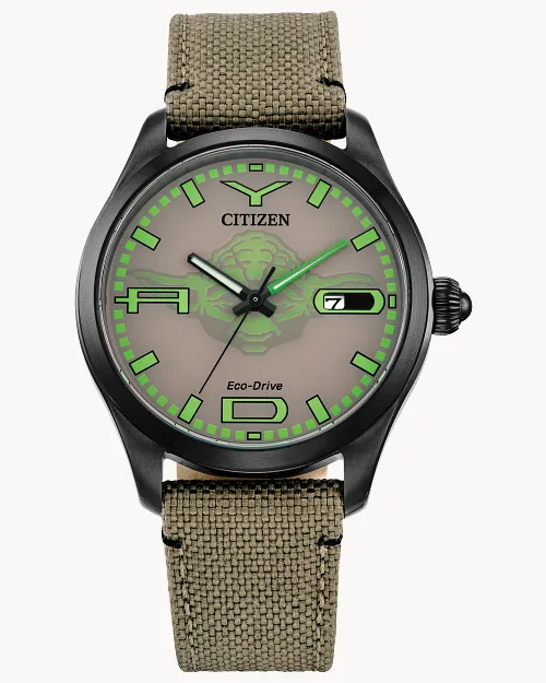 Yoda Brown Dial CORDURA® Strap BM6839-06W | CITIZEN Yoda Brown Dial CORDURA® Strap BM6839-06W | CITIZEN