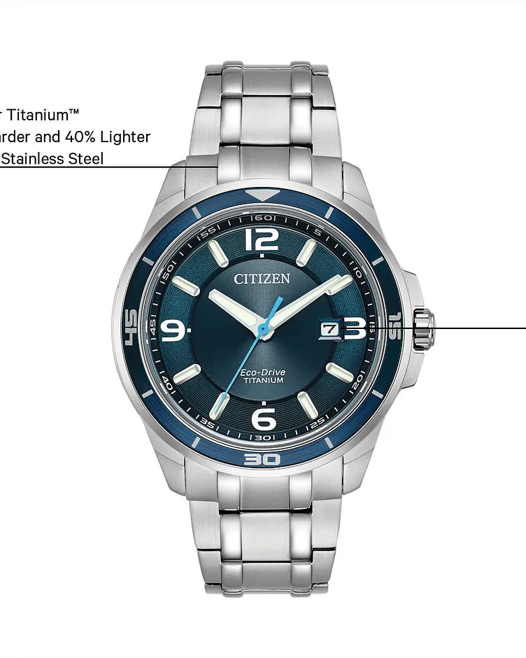 Brycen - Men's Eco-Drive BM6929-56L Titanium Sports Watch | CITIZEN Brycen - Men's Eco-Drive BM6929-56L Titanium Sports Watch | CITIZEN