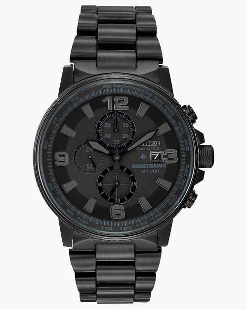 Nighthawk Men s Eco Drive CA0295 58E Chronograph Watch CITIZEN
