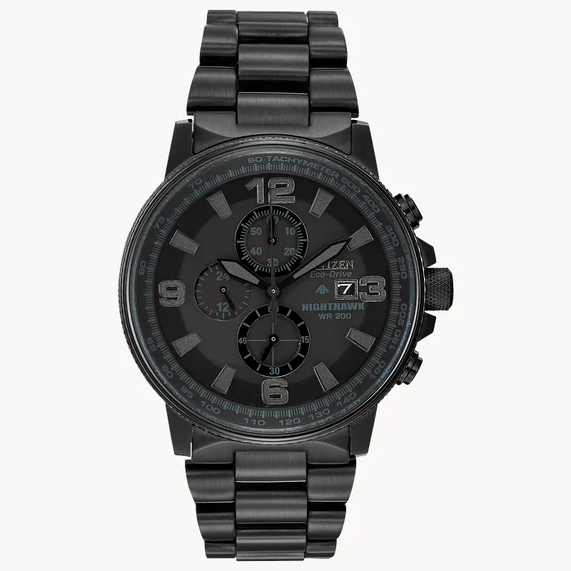 Nighthawk - Men's Eco-Drive CA0295-58E Chronograph Watch | CITIZEN Nighthawk - Men's Eco-Drive CA0295-58E Chronograph Watch | CITIZEN