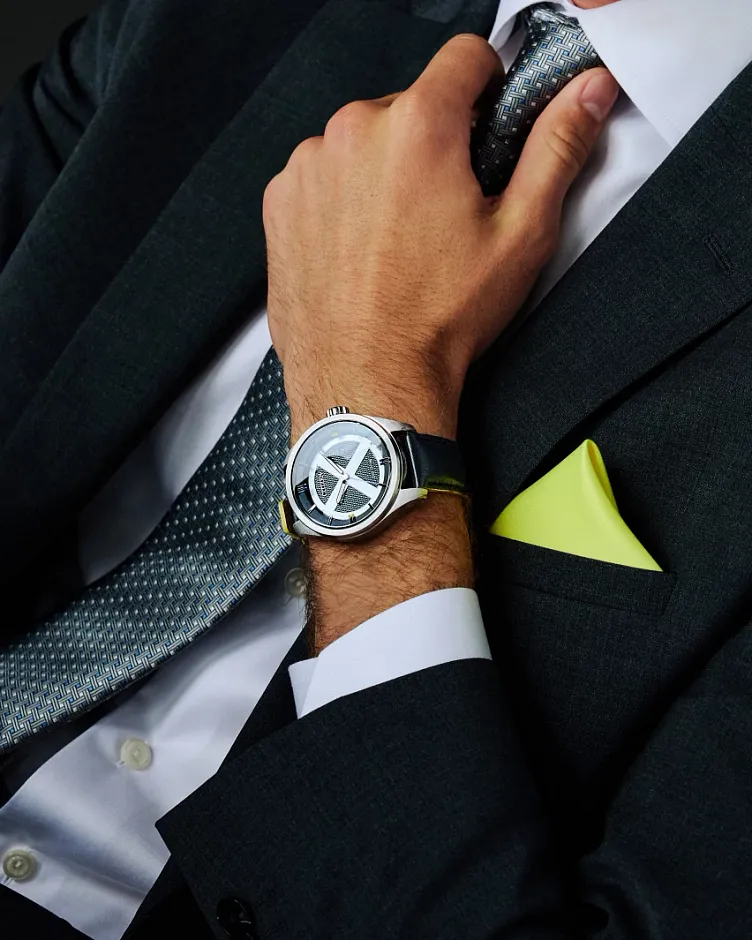 X-Men Black Dial Leather Strap AW5007-17W | CITIZEN X-Men Black Dial Leather Strap AW5007-17W | CITIZEN