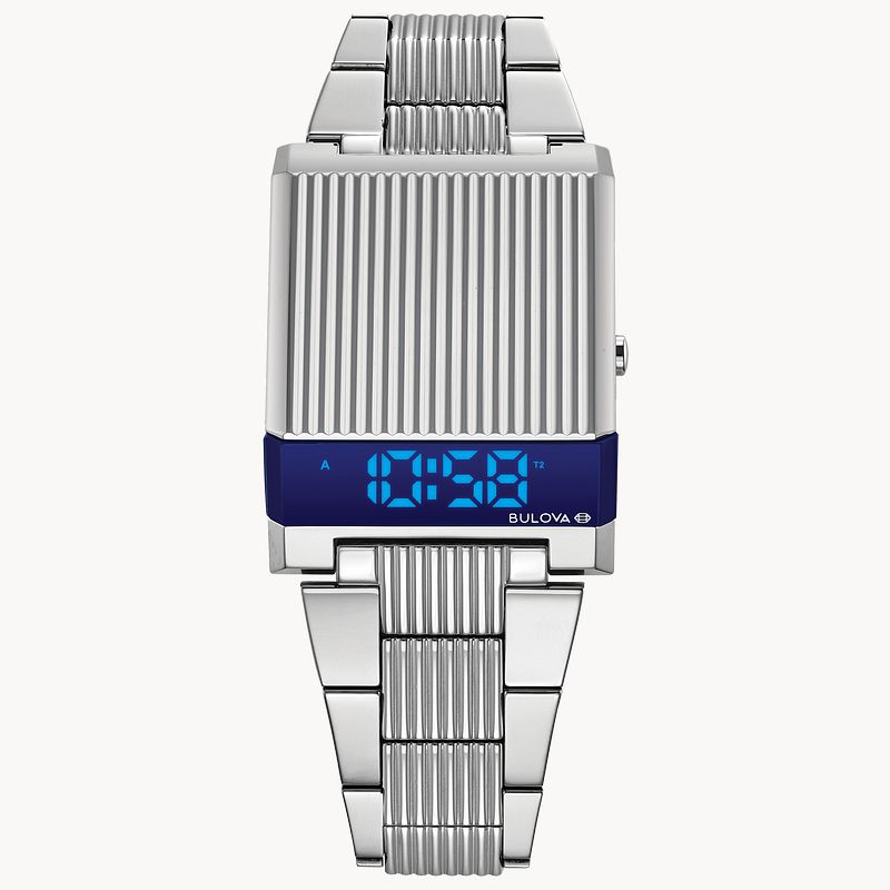 Bulova digital led best sale computron