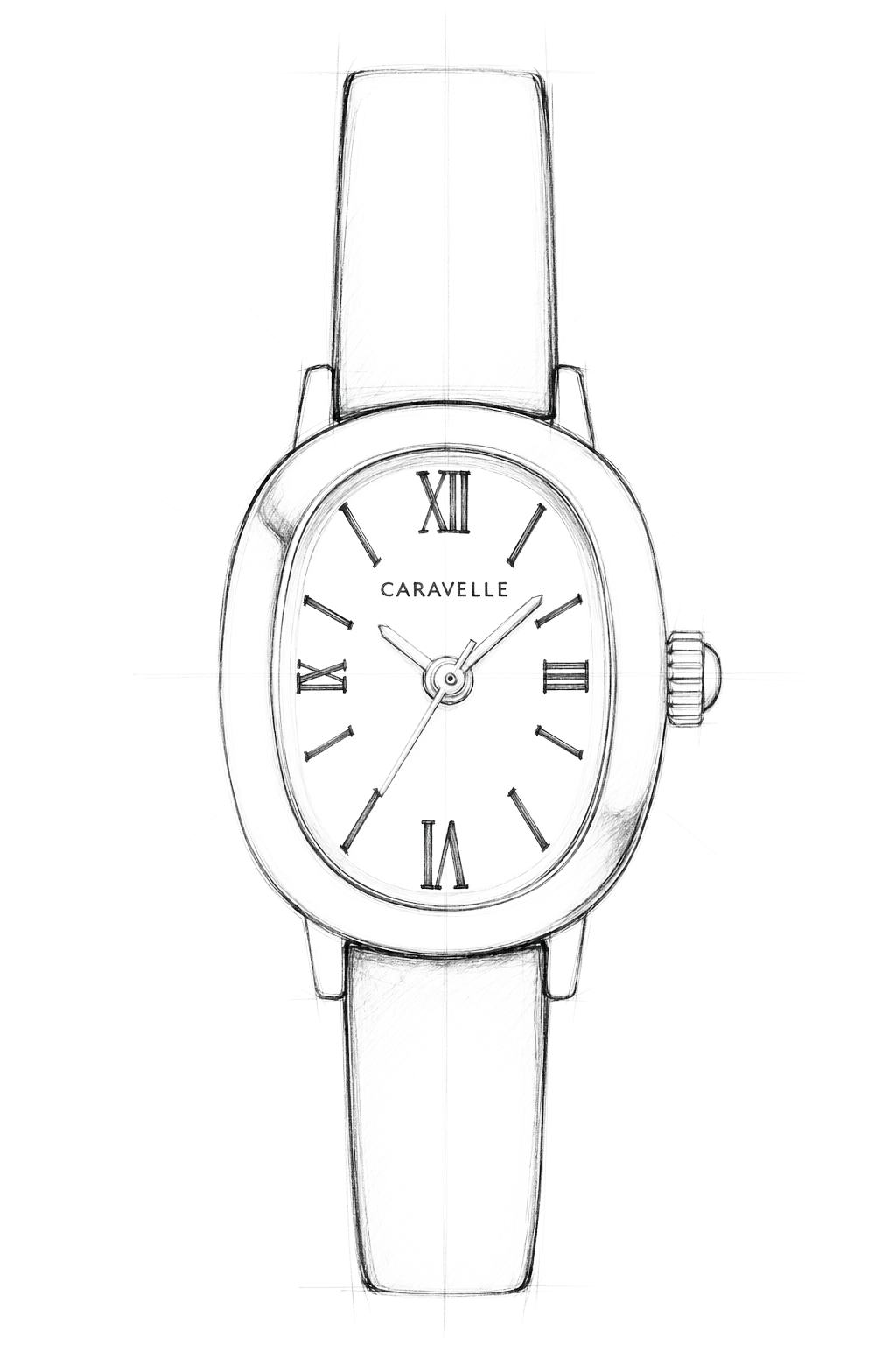 Watch technical diagram
