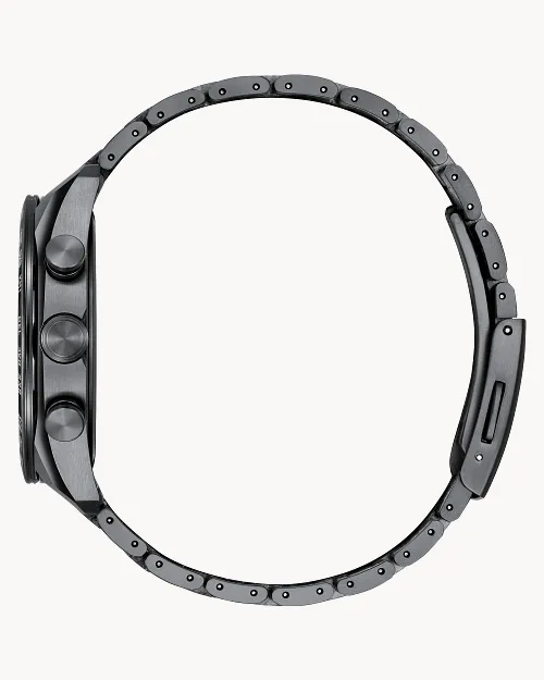 ATTESA Black Dial Super Titanium with DLC Coating Bracelet AT8289 ATTESA Black Dial Super Titanium with DLC Coating Bracelet AT8289