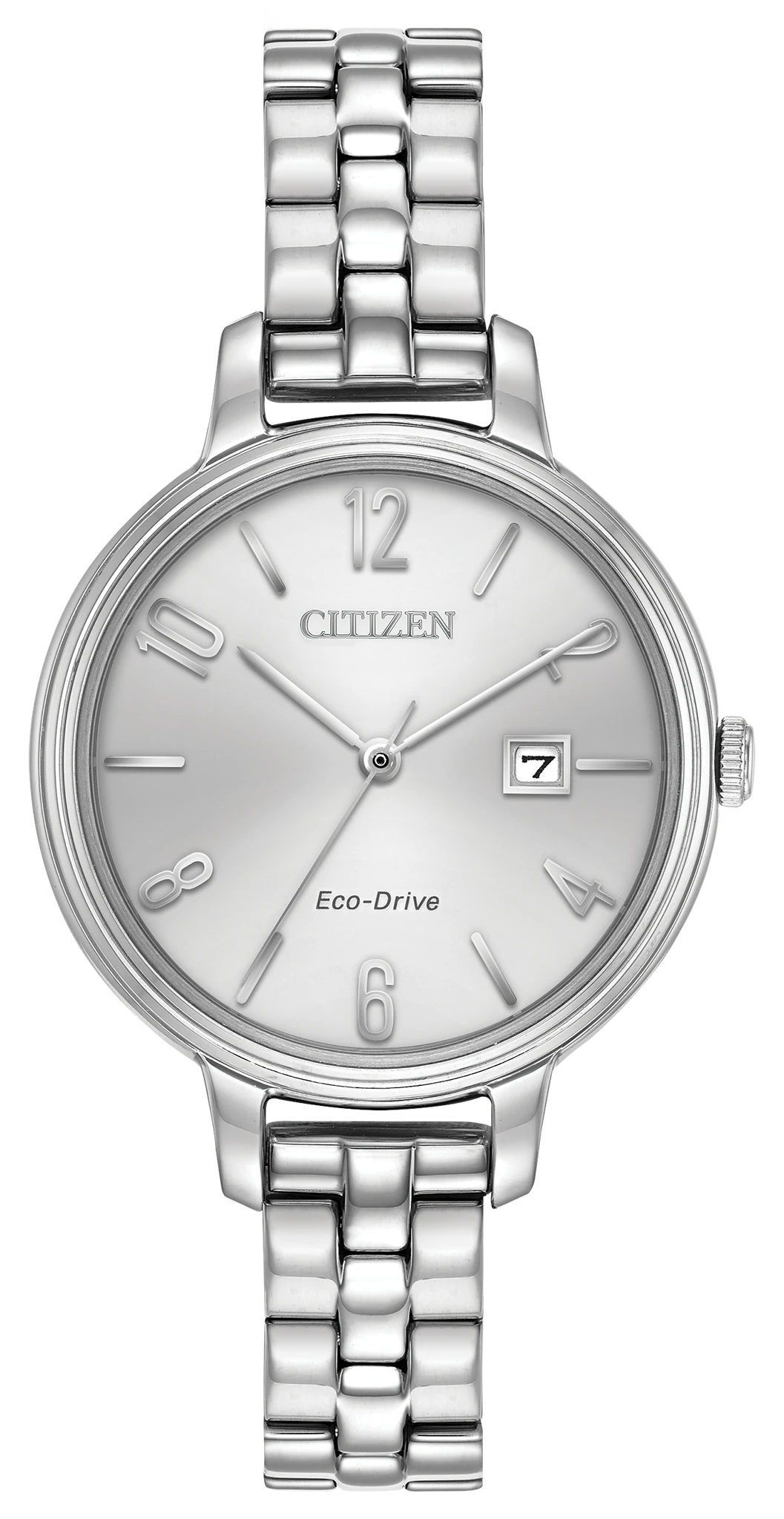 Chandler - Ladies Eco-Drive EW2440-53A Silver Dial Watch