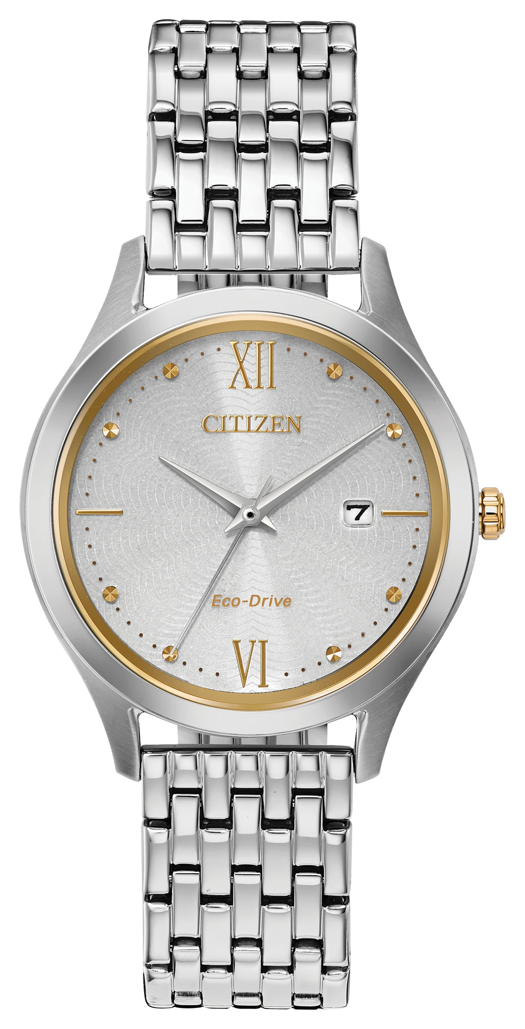 Chandler Silver-Tone Dial Stainless Steel Bracelet EW2531-50A