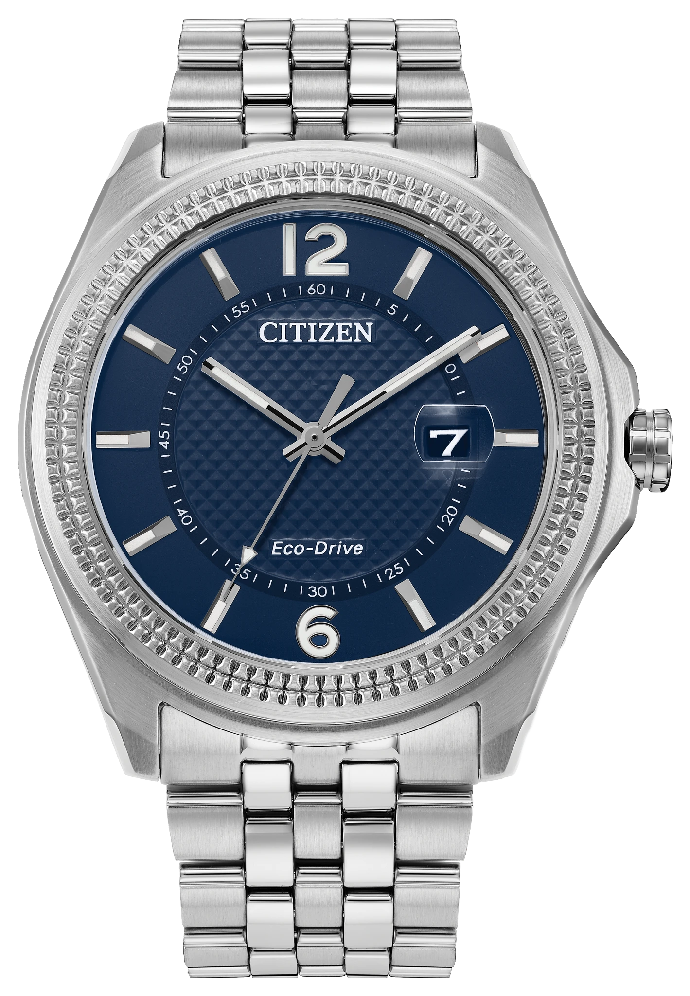 Corso Blue Dial Stainless Steel Bracelet AW1740-54L | CITIZEN