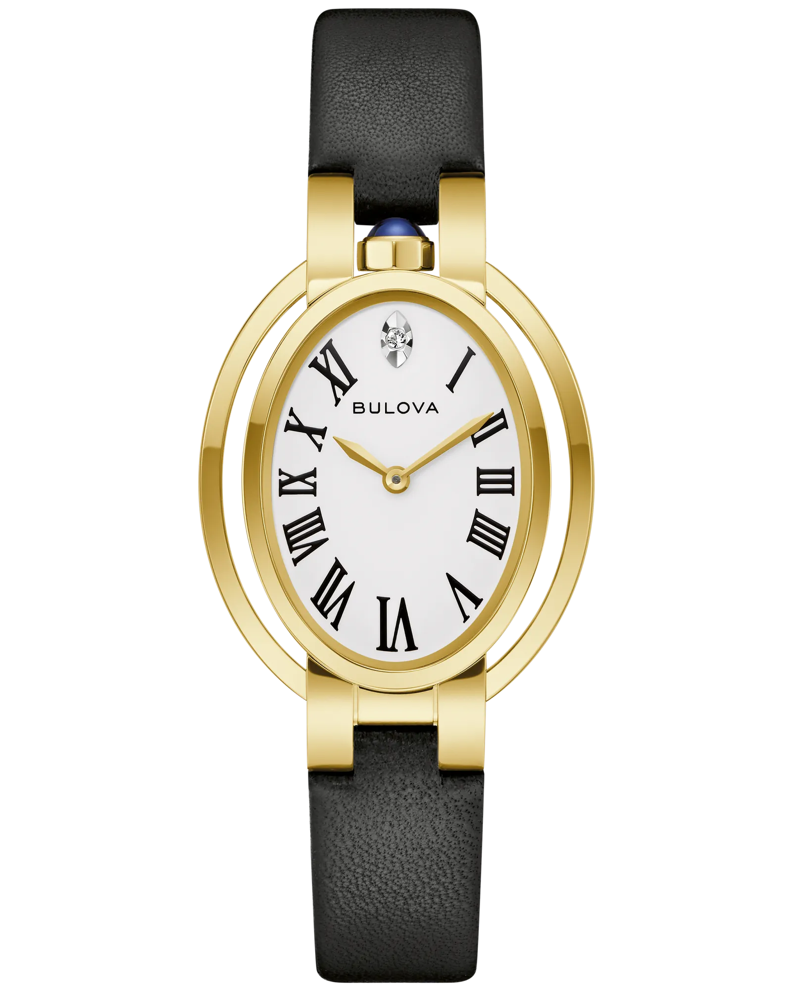 Bulova White Dial Stainless Steel Strap Rubaiyat 'Ella' 97P180 — White