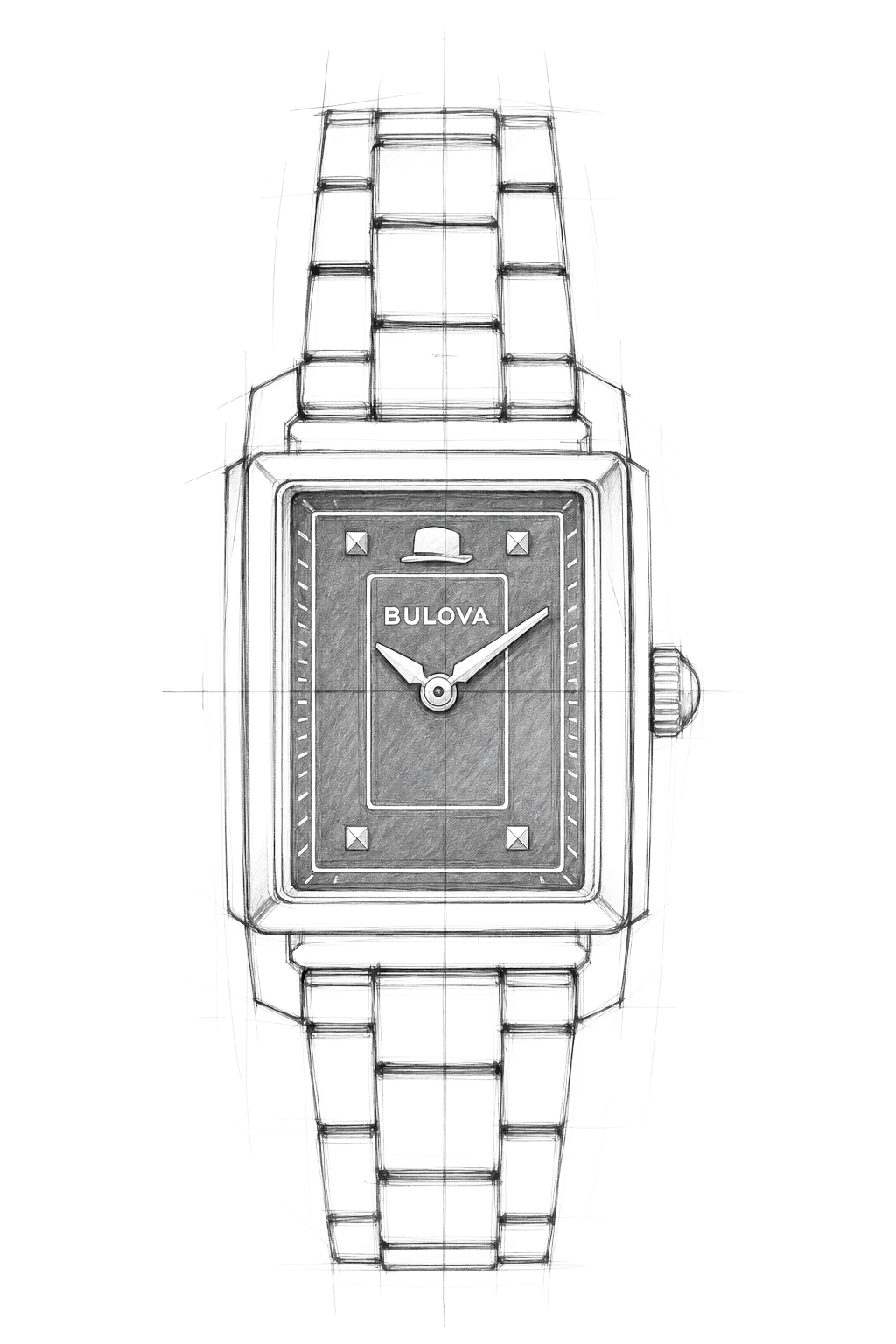 Watch technical diagram