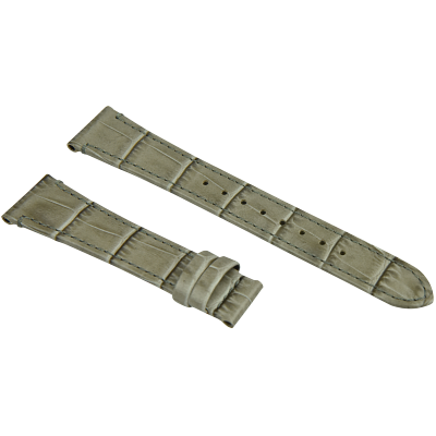 Light Grey Matte Alligator Grain (14mm) Light Grey Matte Alligator Grain (14mm)