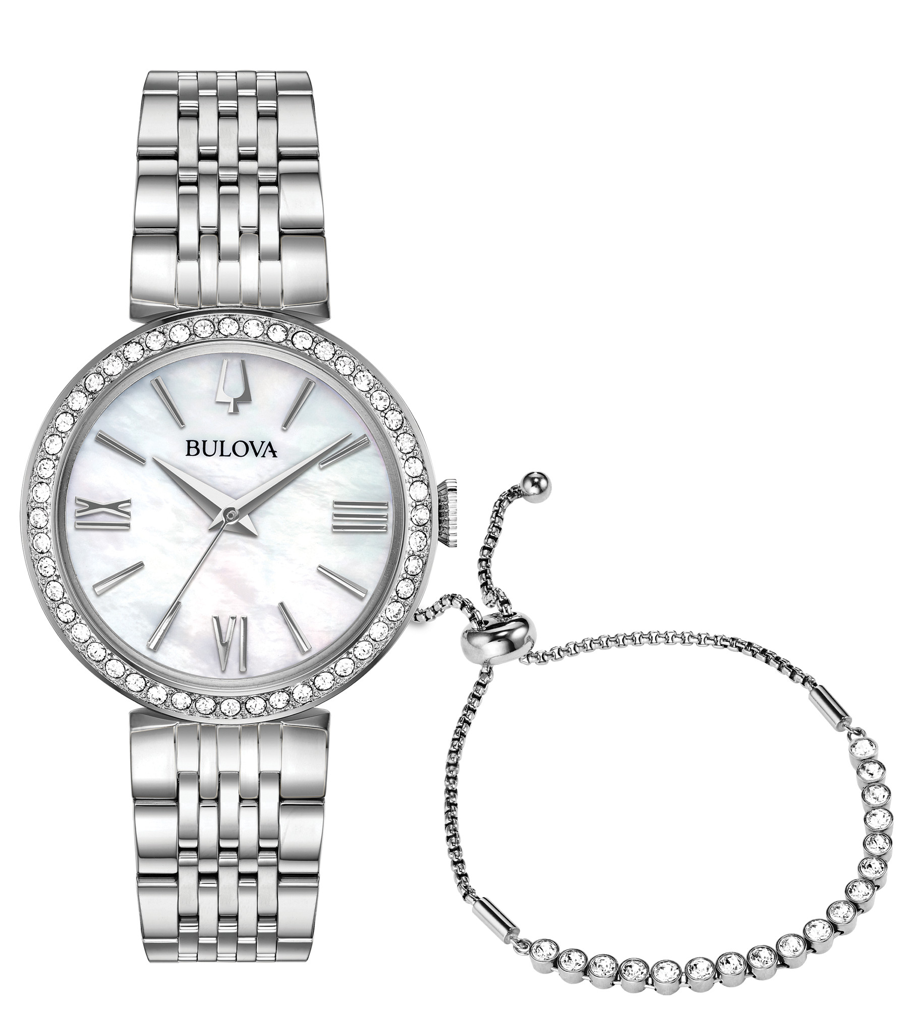White Dial Stainless Steel Bracelet 