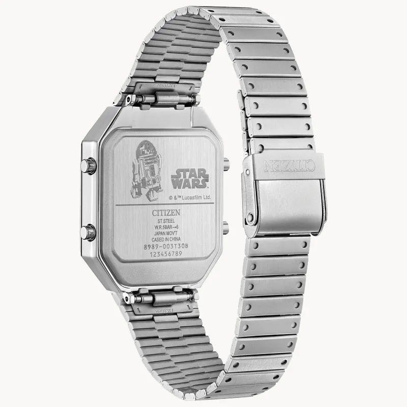 R2-D2 White Dial Stainless Steel Bracelet JG2121-54A | CITIZEN R2-D2 White Dial Stainless Steel Bracelet JG2121-54A | CITIZEN