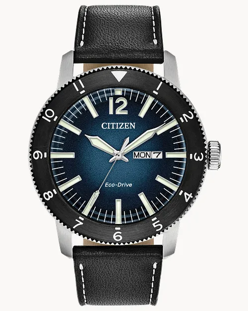 ★レア逆輸入★Citizen Eco-Drive Brycen Blue Dial Watch Citizen Vintage Brycen Eco-Drive Blue Dial Stainless Steel