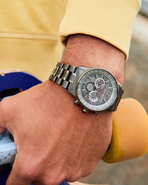 Nighthawk - Men's Eco-Drive CA4377-53H Chronograph Watch Nighthawk - Men's Eco-Drive CA4377-53H Chronograph Watch