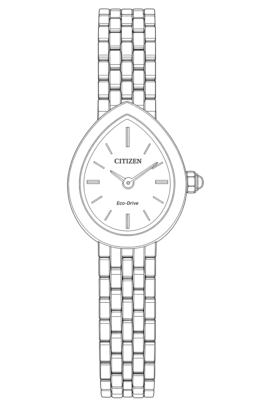 Watch technical diagram