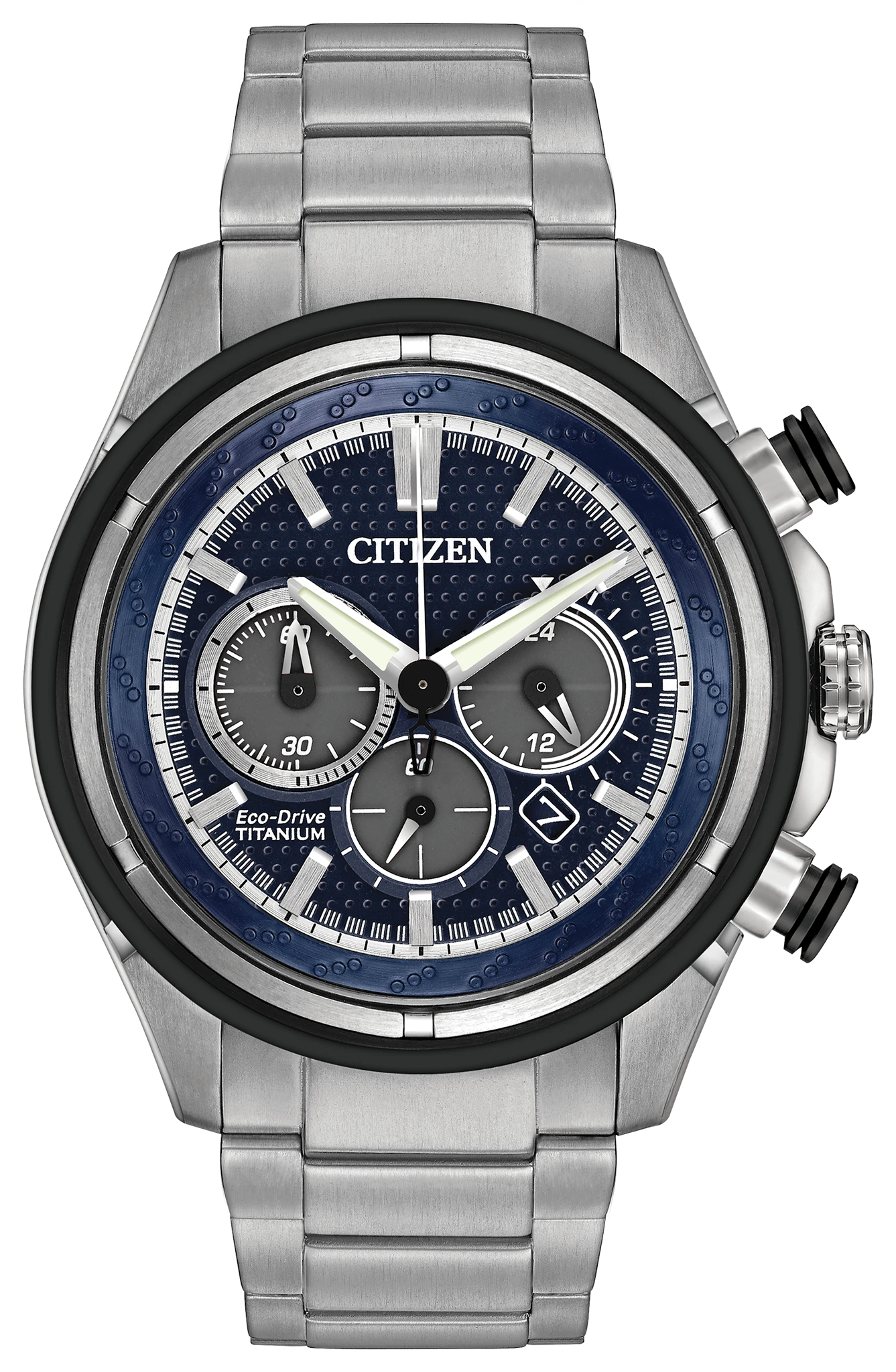 Brycen Blue Dial Super Titanium Bracelet CA4240-82L | CITIZEN