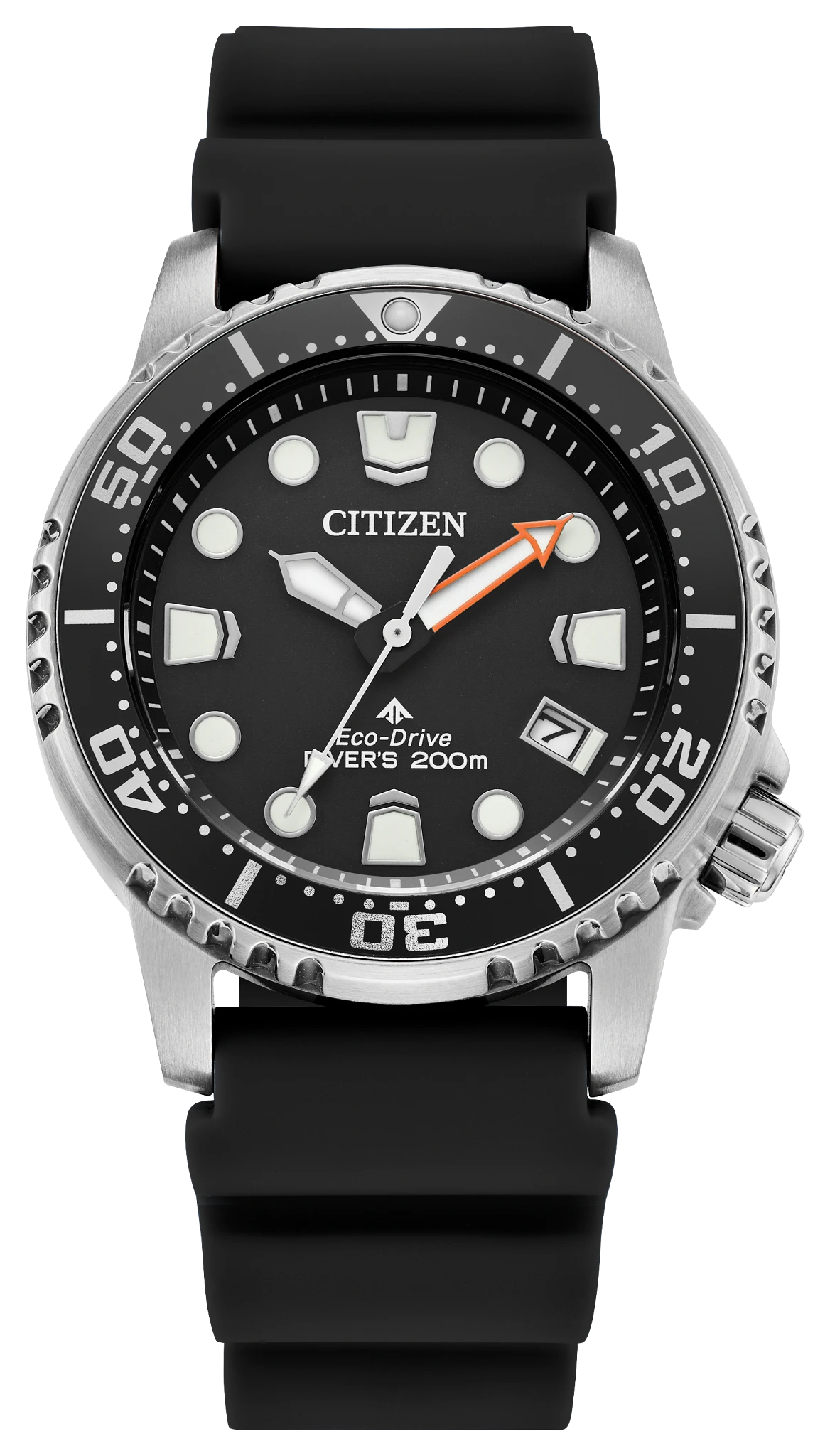 au maison Promaster Dive Black Dial Polyurethane Strap EO2020-08E