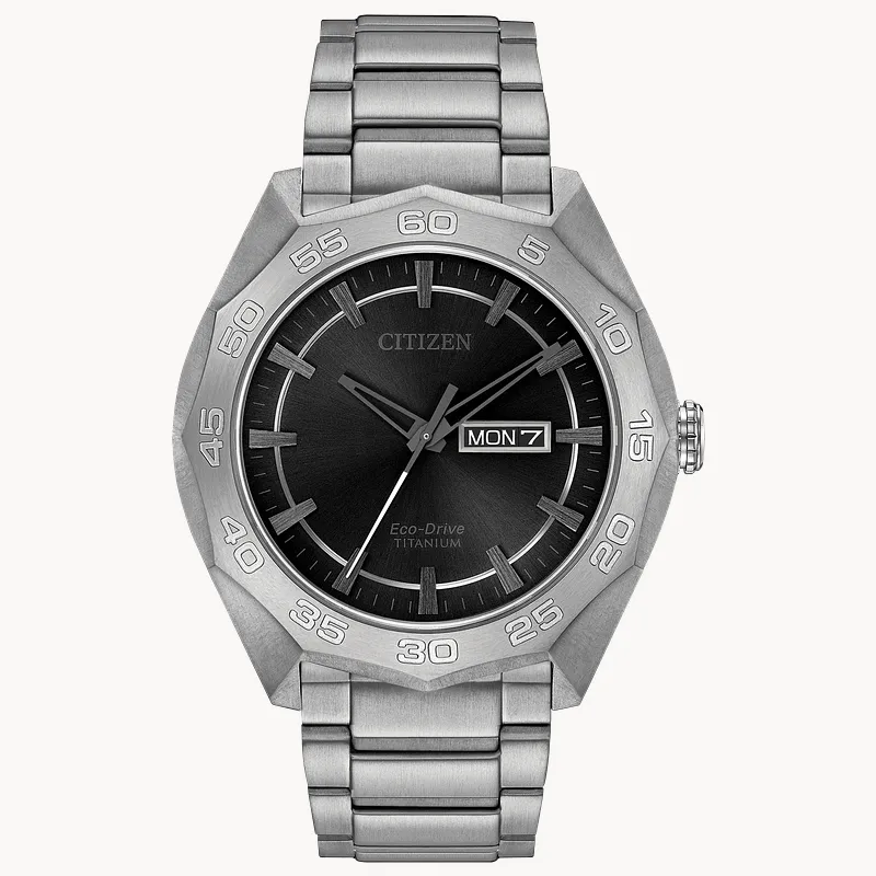 Citizen Brycen Eco-Drive Gray Dial Super Titanium Watch | CITIZEN Citizen Brycen Eco-Drive Gray Dial Super Titanium Watch | CITIZEN