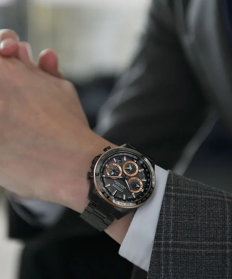 CITIZEN アテッサ CC4016-67E ATTESA Black Dial Super Titanium Bracelet CC4016-67E | CITIZEN