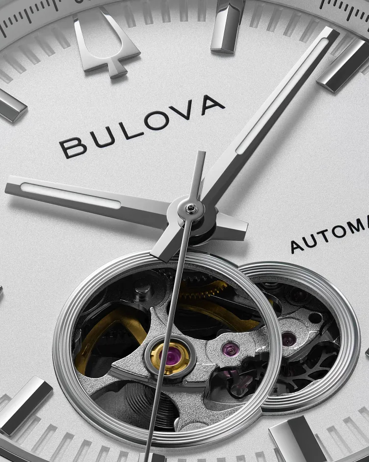 White Dial Stainless Steel Bracelet Surveyor 96A345 | Bulova White Dial Stainless Steel Bracelet Surveyor 96A345 | Bulova