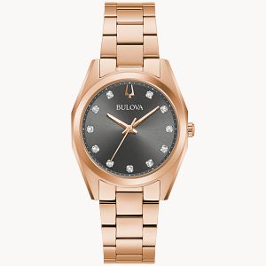 Bulova Women's Surveyor Watch, Grey Dial, 31MM, 97P156