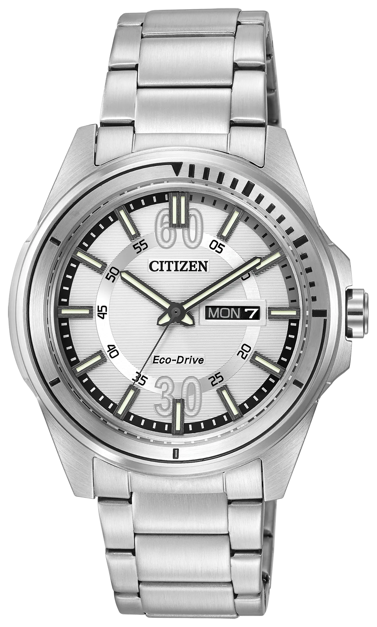 Weekender White Dial Stainless Steel Bracelet AW0031-52A | CITIZEN